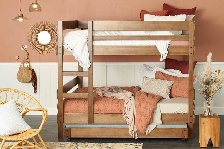 Australian bunk beds singles beige sad beige toys for sad beige children aesthetic bedroom