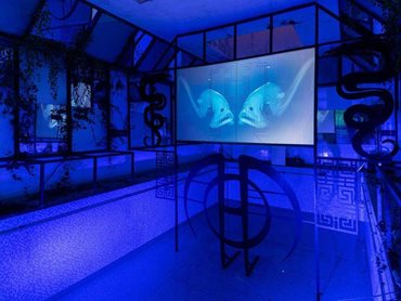 English artist Joey Holder will transform the chapel space, taking audiences on an aquatic journey to an undiscovered deep sea brine lake and the strange, shapeshifting creatures that live there.