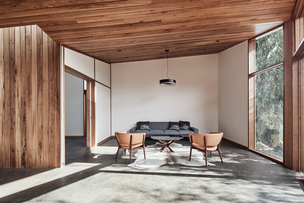 timber extension interior materials