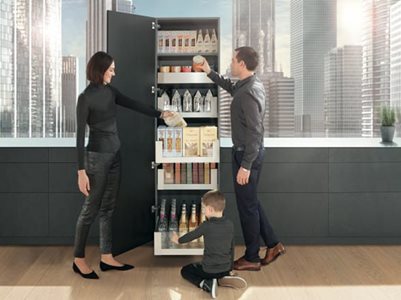 Blum Space Tower Compartments