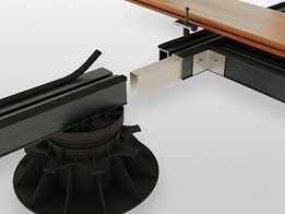 Deck Support System: Ideal for raised floors over the existing surfaces