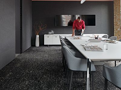 Interface Look Both Ways Grey Meeting Room Flooring