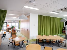 Acoustic blinds and curtains for noise reduction