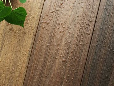 NewTechWood composite cladding is resistant to moisture and pests