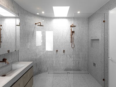 Lumi The House Shower Room