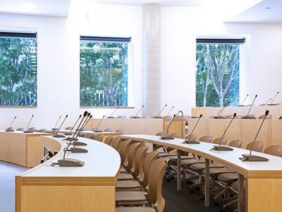 Hoop Pine Plywood University Lecture Theatre Tables