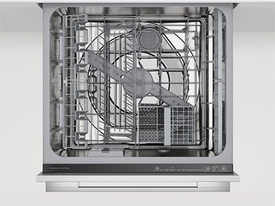 Fisher and Paykel Integrated Double Dishwasher Above ViewFisher and Paykel Integrated Double Dishwasher Above View