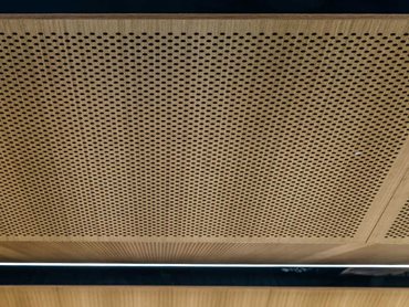 DecorZen’s perforated acoustic panels ensure optimal sound conditions throughout the performance space.