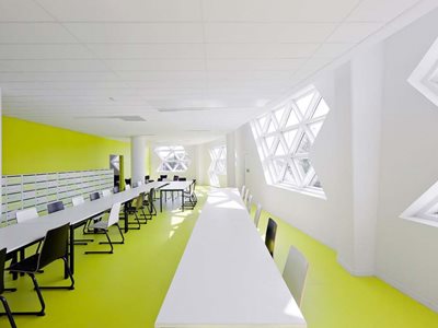 Altro Highly Durable And Customisable Wall And Flooring In Commercial Office Interior