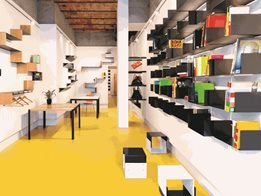 Bloc: Solid colour sheet flooring