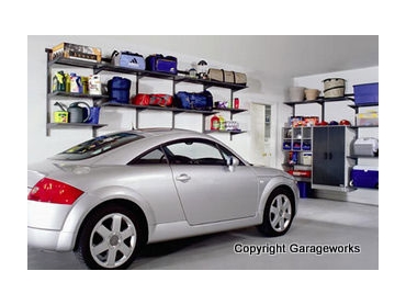 Adjustable Garage Shelving by Garageworks l jpg