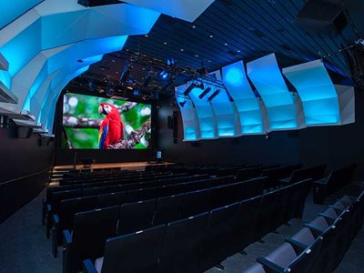 Interior Cinema LED Screen