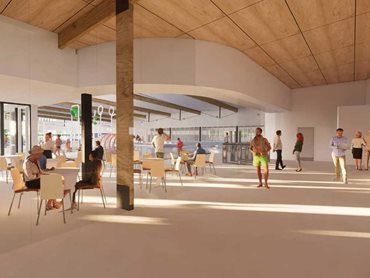 The aquatic centre is set to become a destination for recreational and cultural experiences 