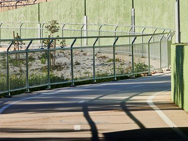 Bikesafe systems are quick and easy to install, with curved sections to flow with cycleways