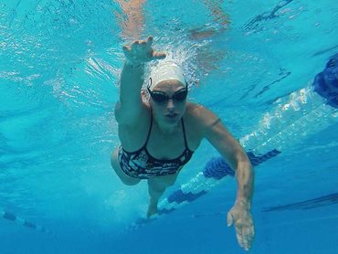 RLB is sponsoring Engel-Mallon on her swimming journey 