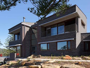Paarhammer's Bushfire Safe range of windows and doors was specified for the house