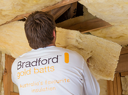 Gold Wall and Ceiling Batts by Bradford Insulation (CSR)