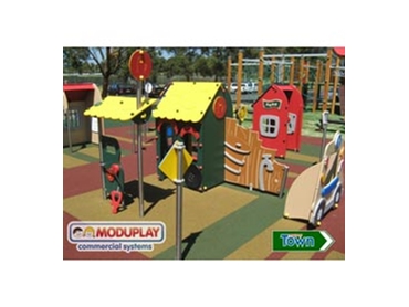 Recreational Equipment for Playgrounds and Fitness Trails by Moduplay Commercial Systems l jpg