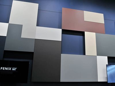 Nover Fenix Coloured Rectangle Wall Panels