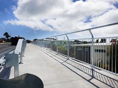 Bikesafe Bikeway Barriers Roadside