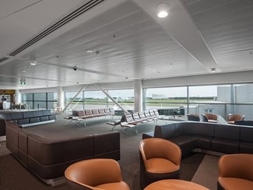 Armstrong Ceiling Solutions Airport Waiting Area Lounge