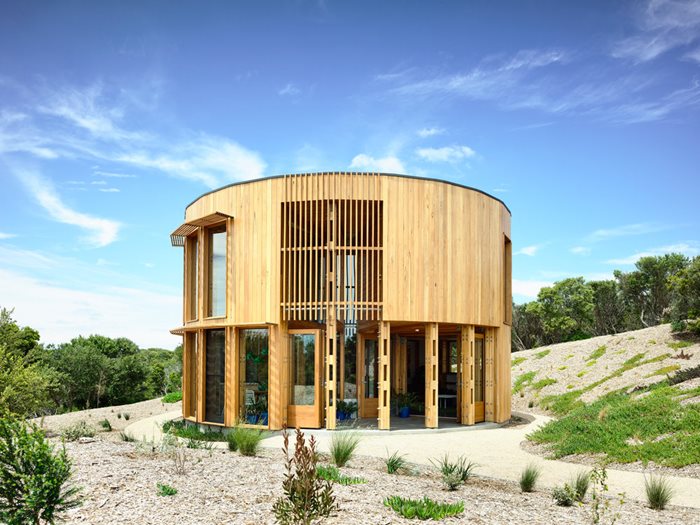 sustainable timber beach house