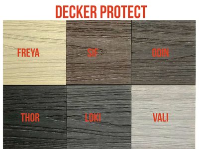 DECKER PROTECT PALLET WITH NAMES