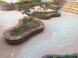 Environmental permeable paving with Ecopave and Ecotrihex