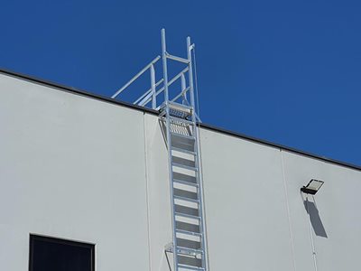 AM-BOSS Access Ladders Fall Protection System