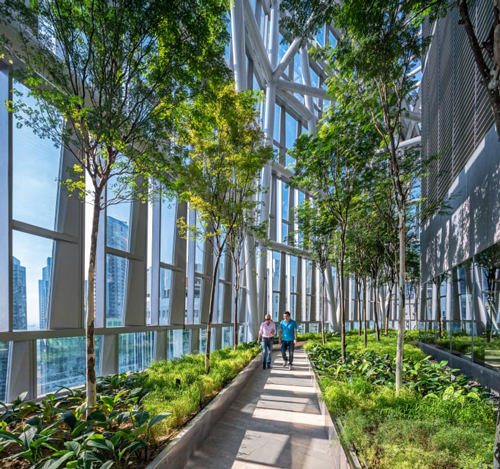 Robinson Tower Singapore greenery
