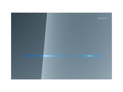 Geberit Sigma80 Blue Touchless Flush