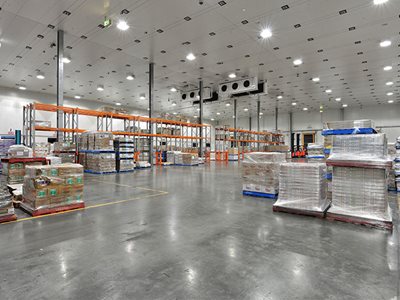 Controlled Environment Warehouse Interior