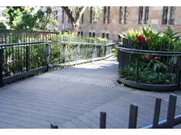 Wood Grain and Groove Decking from Ultra Design Composites