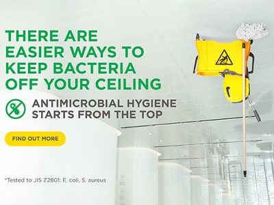 Knauf Antimicrobial Ceiling