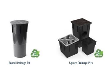 Allproof's round drainage pit and square drainage pit