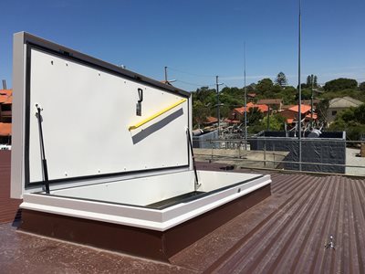 Gorter Hatches Aluminium Roof Hatch