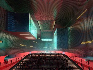 The museum is spread across an area of 125,000 square metres (Render by Slashcube)