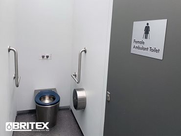 Female ambulant toilet