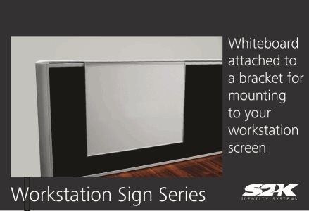 Product Showcase Workstation Sign Series