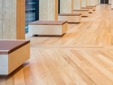 Havwoods timber flooring met the requirements for delivering a connection to nature 
