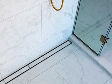 Allproof's stainless steel shower trays boast excellent waterproofing features 