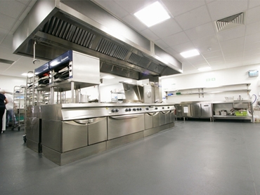 Altro Slip Resistant And Hygienic Safety Flooring In Commercial Kitchen