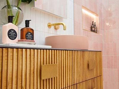 Calissa Timber Vanity Residential Bathroom