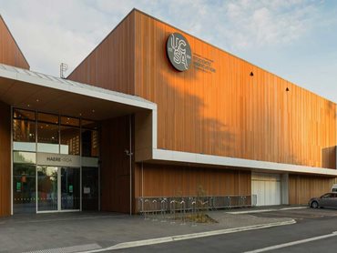 The UCSA building won the Te Kāhui Whaihanga NZIA Canterbury Architecture Award – Education 2021