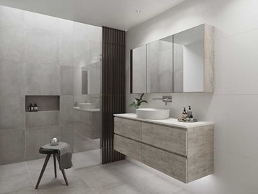A floating vanity is especially ideal for smaller bathrooms.