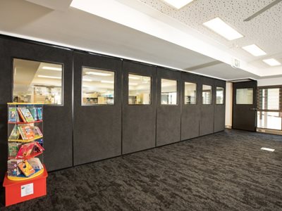 Unifold Operable Wall Wests Ashfield West End State School