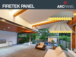 ARCPANEL Firetek Panel: Outstanding bush fire attack resistance (BAL40) for roofing applications