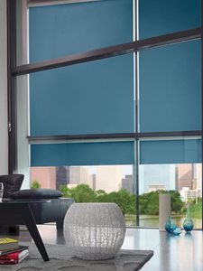 Verosol Motorised Blinds Residential Living Room Interior