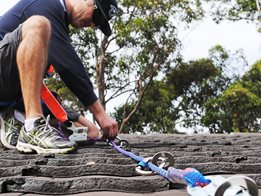 TileLink permanent roof anchor for working at heights