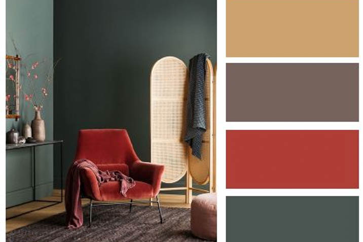 Colours That Go With Red The Best Complementary Match Architecture Design - What Colour Furniture Goes With Red Walls